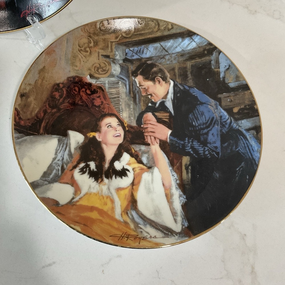 "Scarlett & Rhett's Honeymoon" #8858C Howard Rogers W.S George 1990 12th Issue